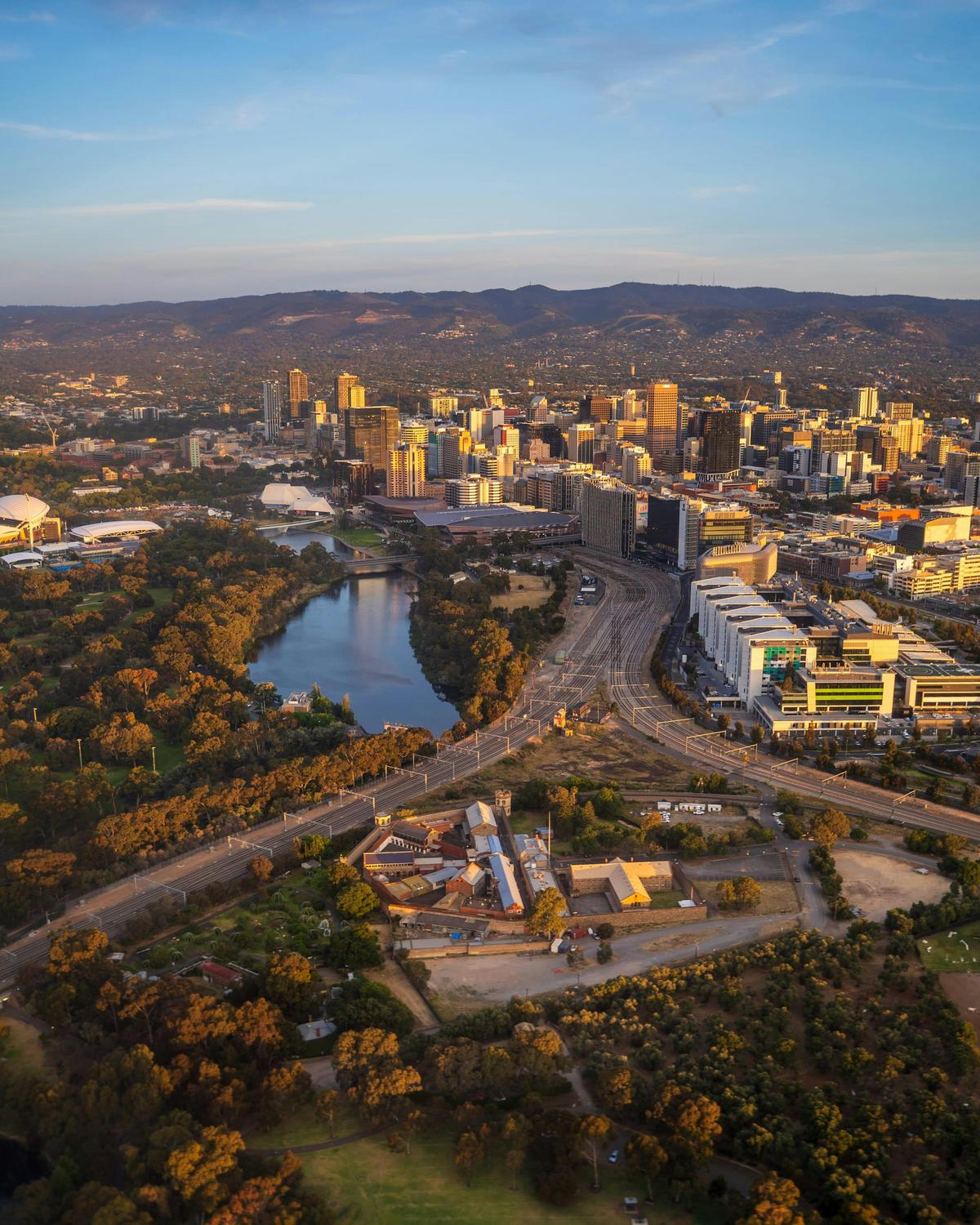 Aerial of Adelaide