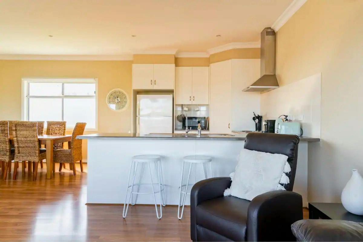 Living Room into Kitchen