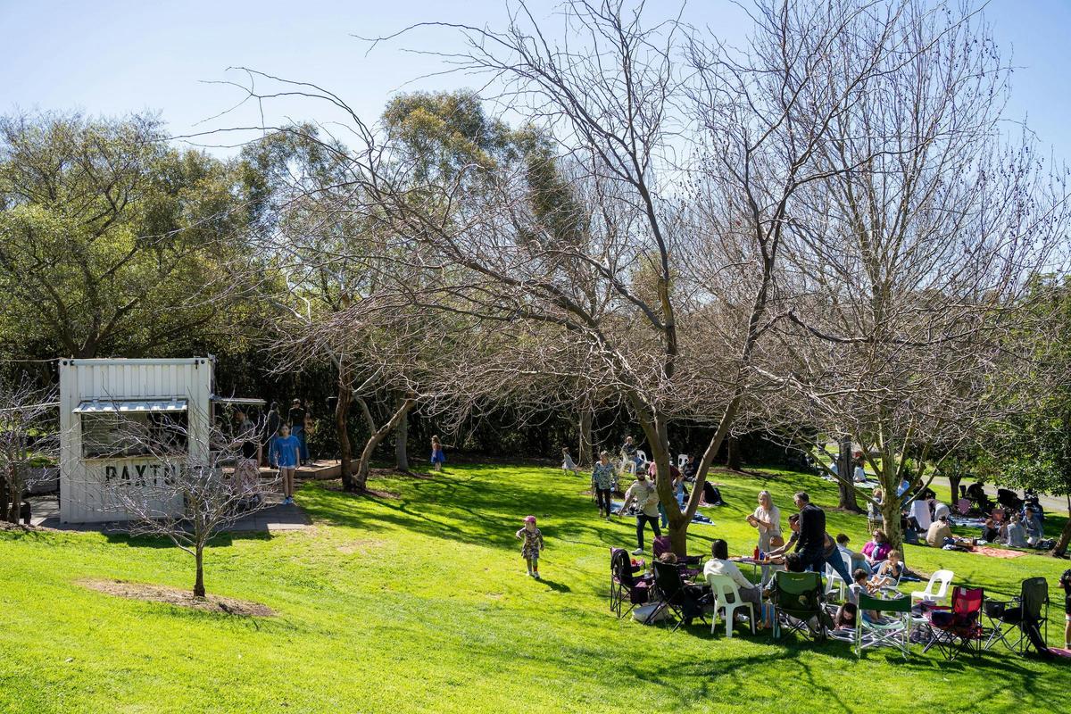 the lawns at Paxton