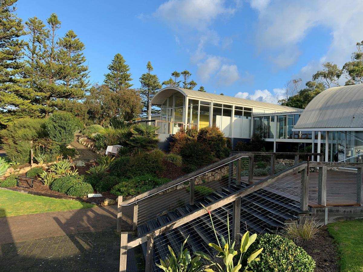 Signal Point Building and gardens