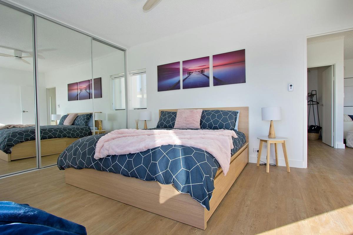 Main bedroom with views of the ocean