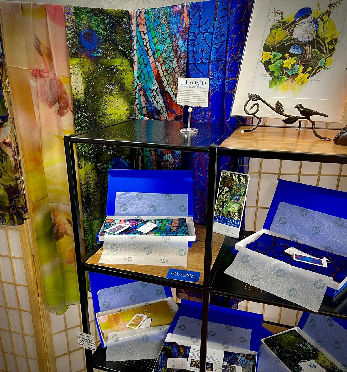 Bluyonda Silk Scarves