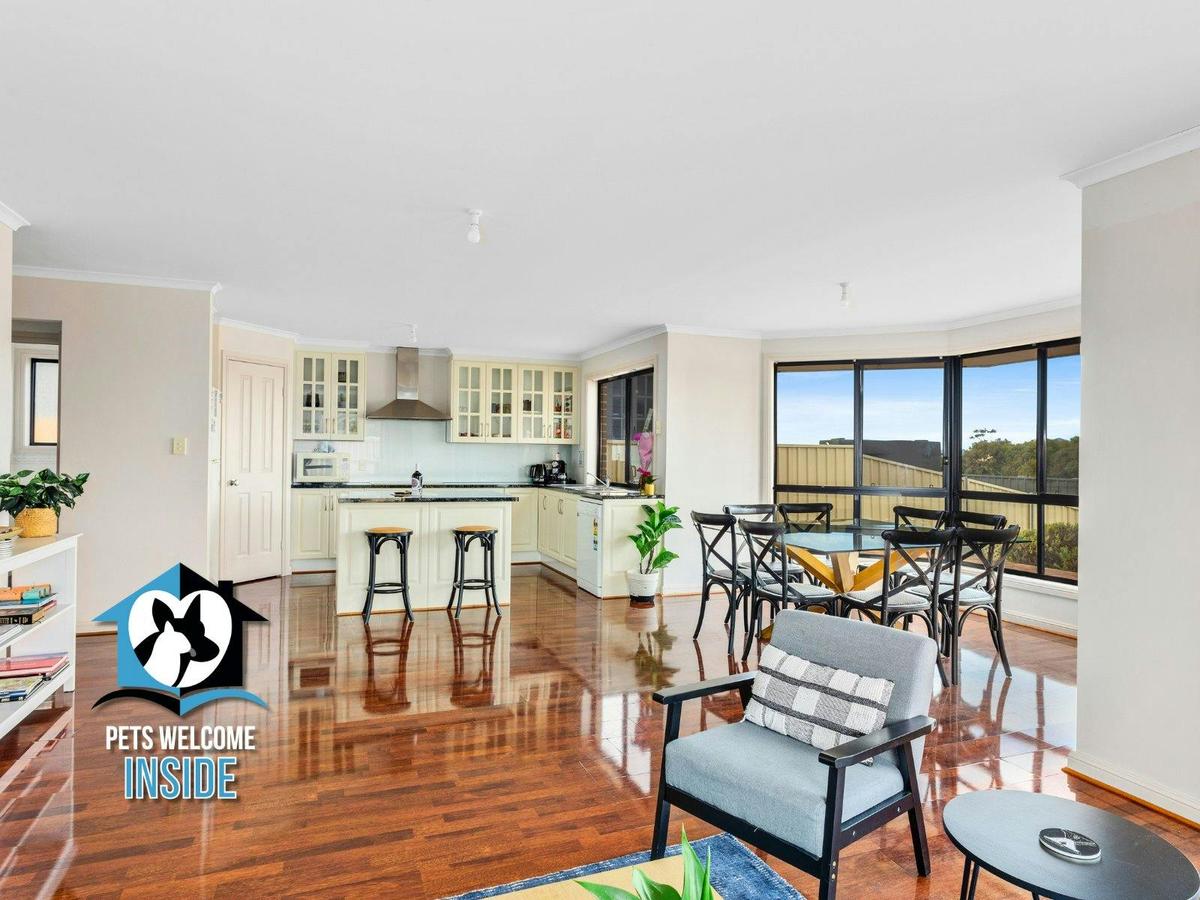 Open Kitchen and Dining Area