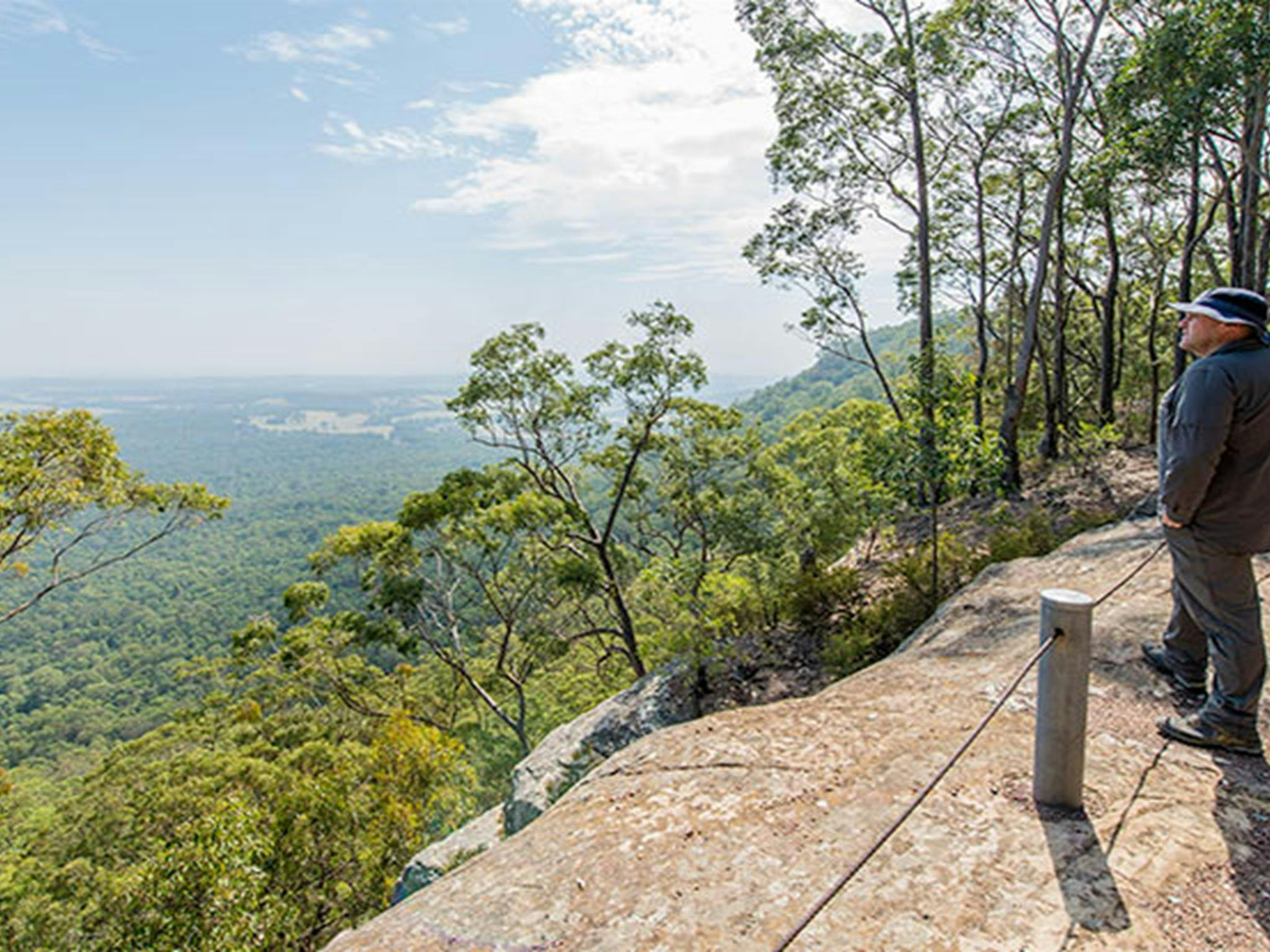 The Narrow Place lookout, Watagans National Park. Photo: John Spencer