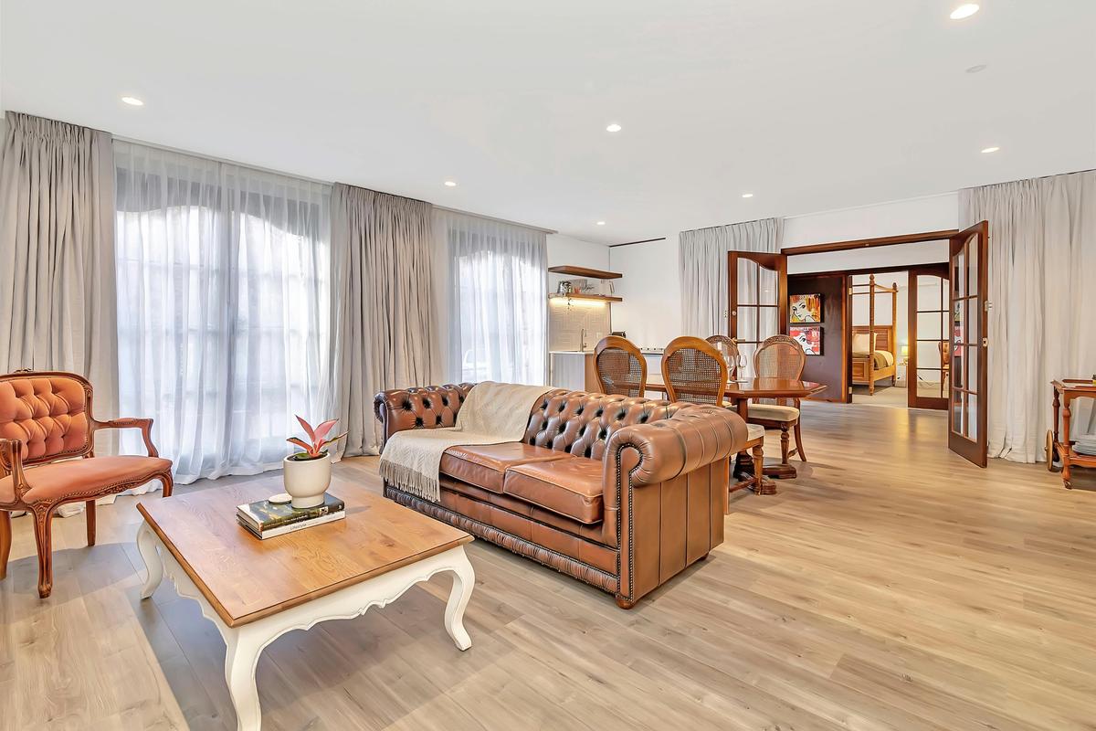Spacious living room