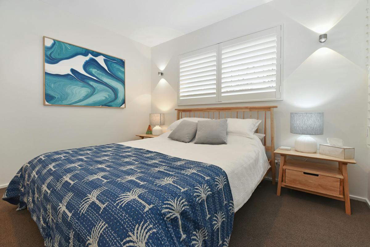 Queen Bedroom 2 at the Seacliff Beach Retreat