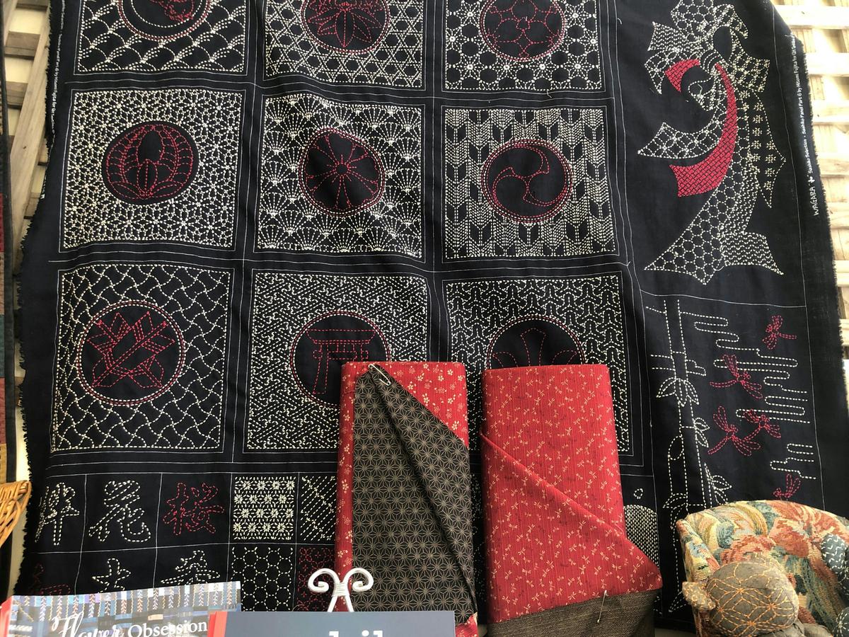Sashiko Panel