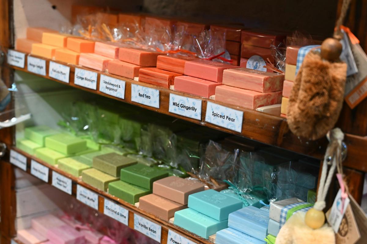 Sweet smelling soap