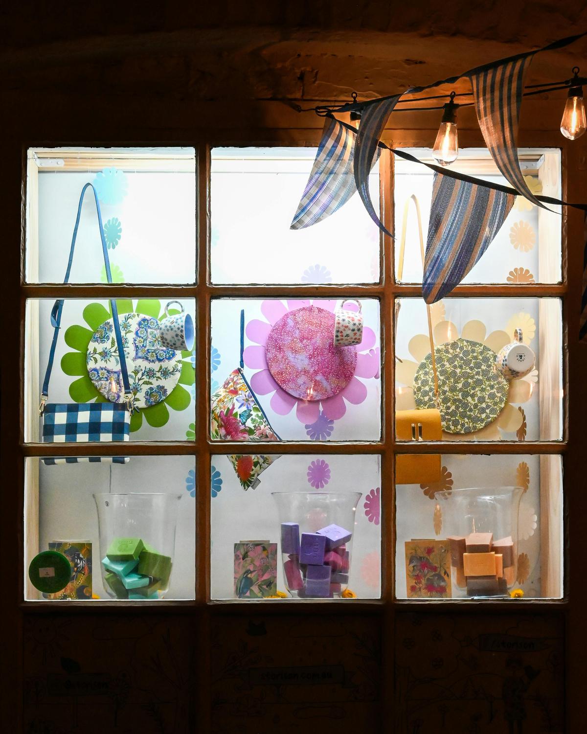 front window display at Storison