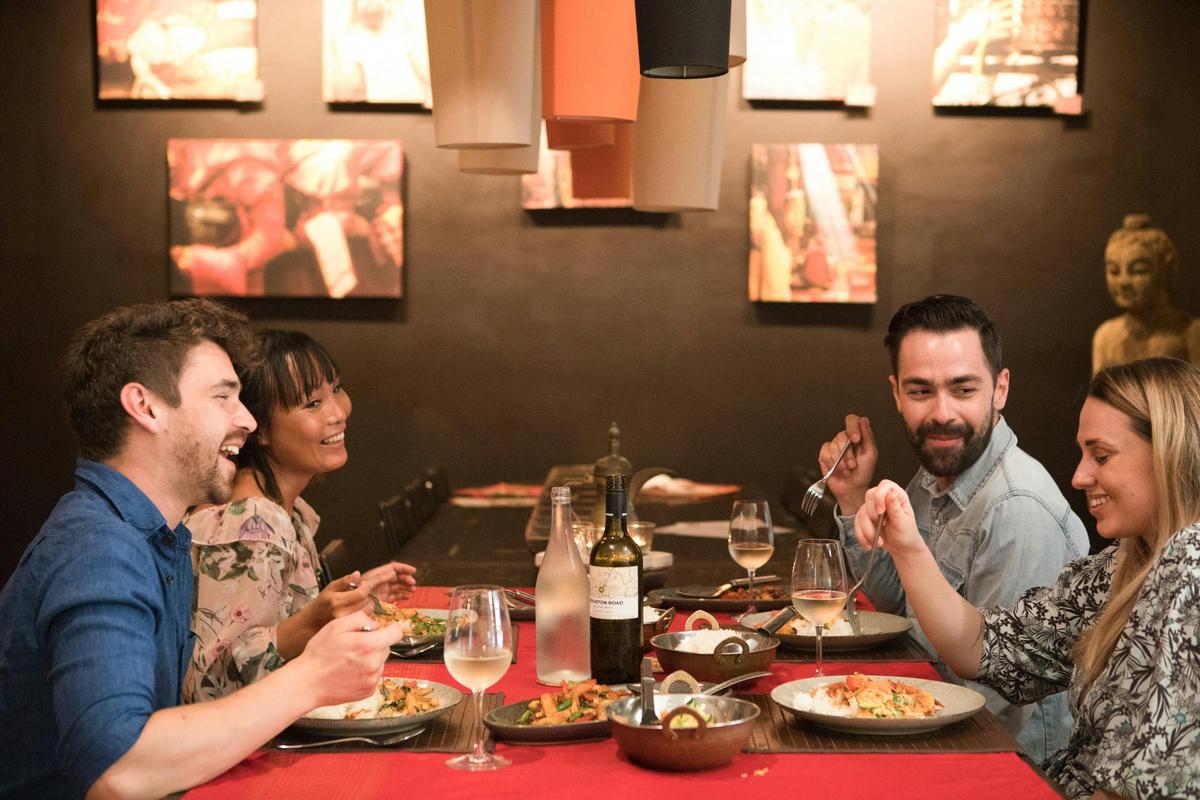Enjoy the banquet after your class