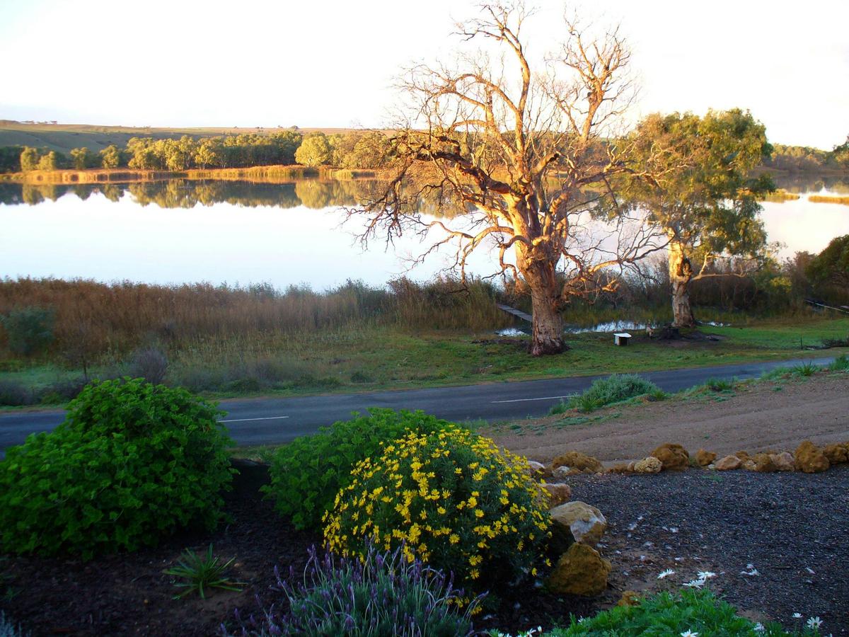 Spectacular views over the lagoon and out to the Murray River.