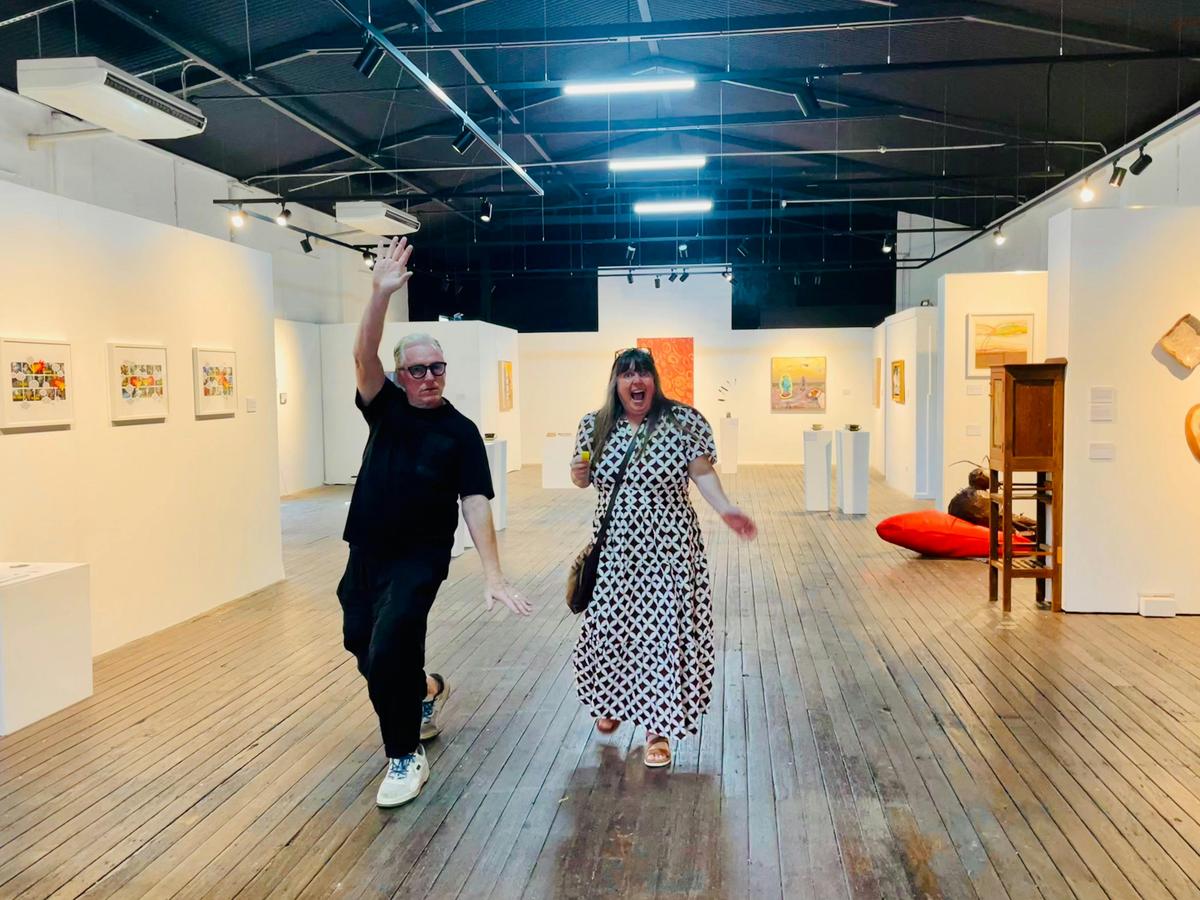 Domestic Dreams - curators Nicola Mason and Steven Cavanagh