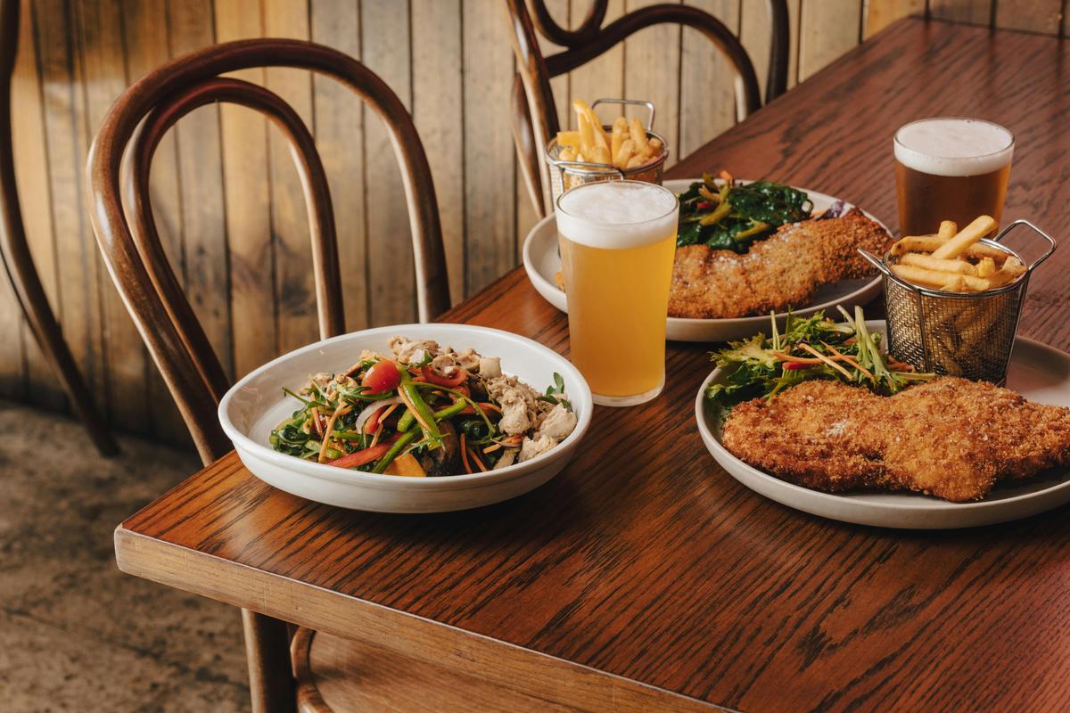 ...Dine in comfort with delicious drinks and hearty meals for every appetite