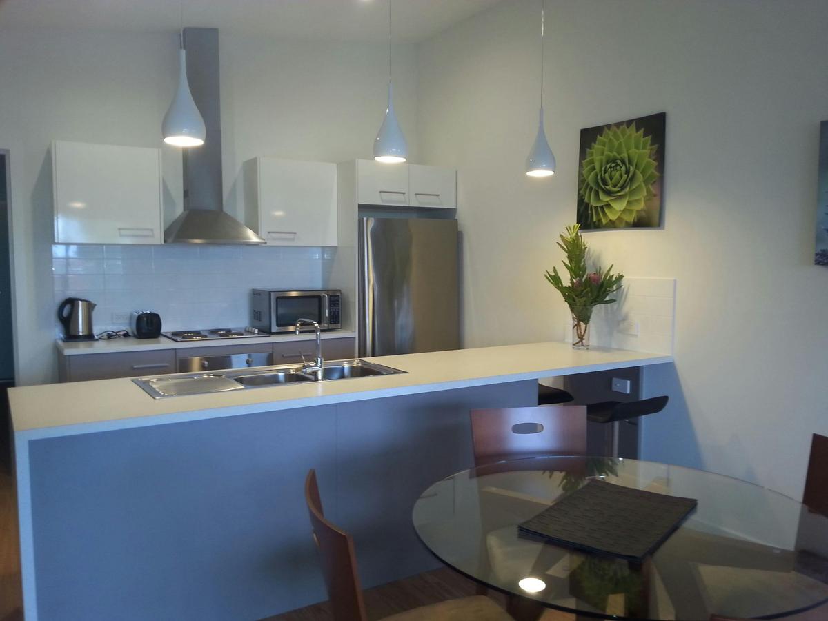 Kitchen and dining area