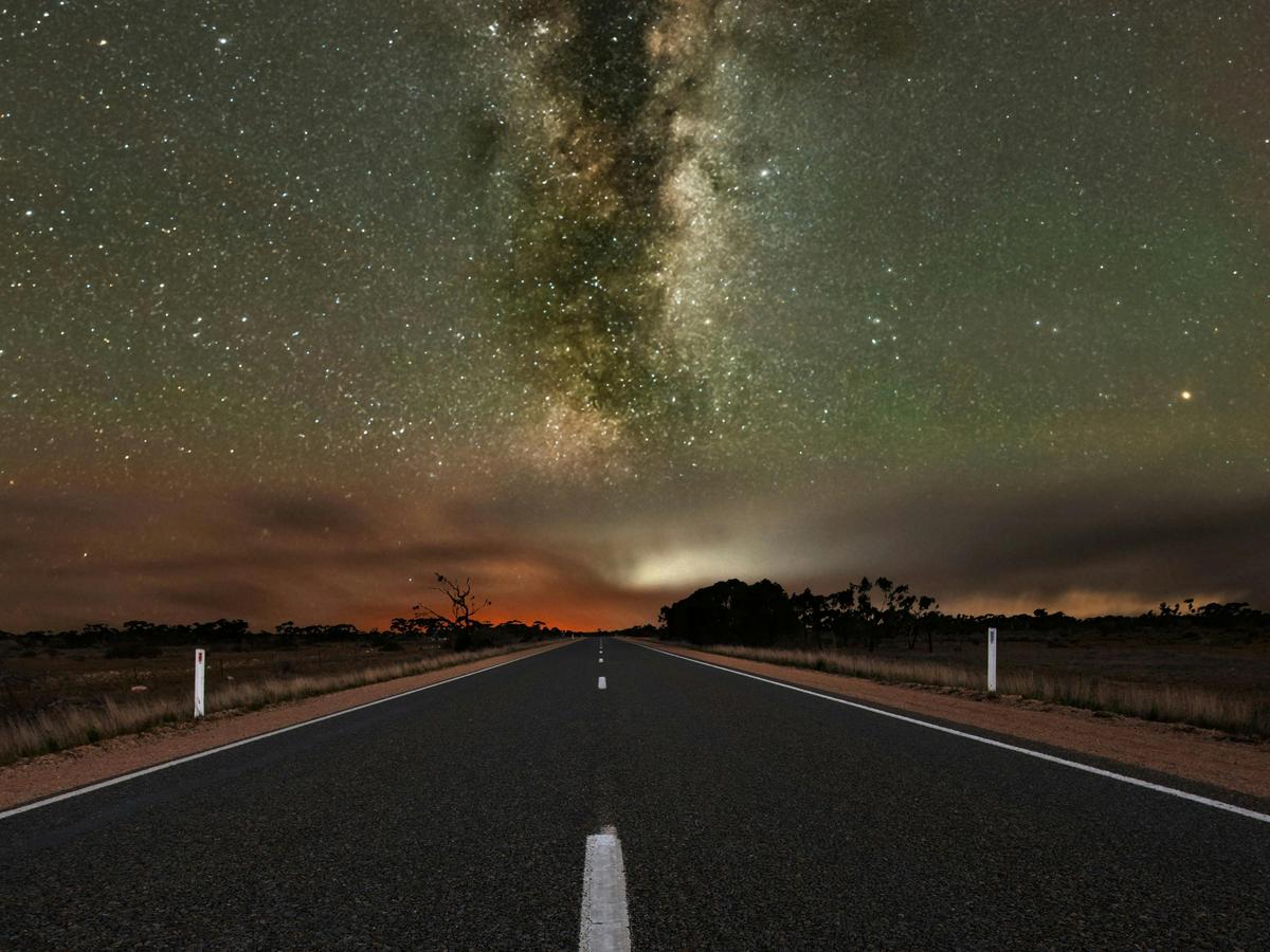 Journeying into the spectacular River Murray International Dark Sky Reserve under starry skies.