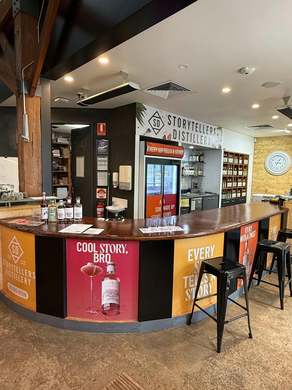 Storytellers Distillery in the Vale
