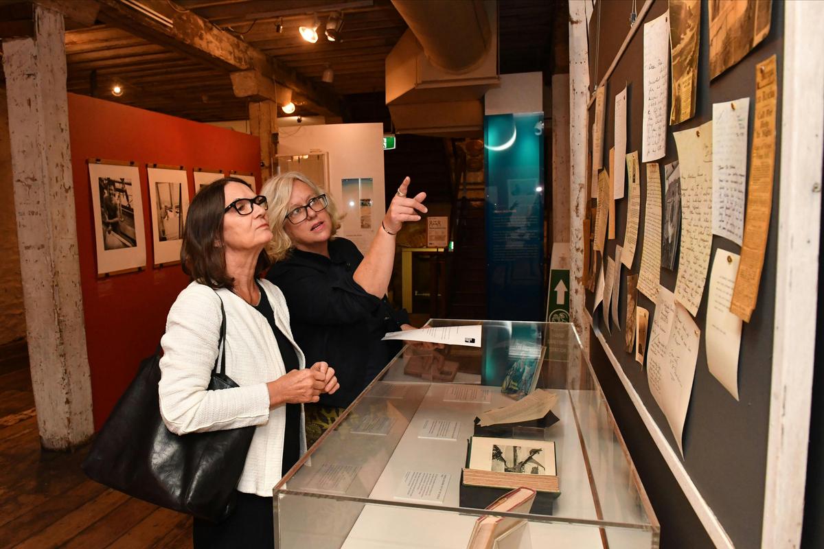 Visitors enjoying an exhibition at the SA Maritime Museum