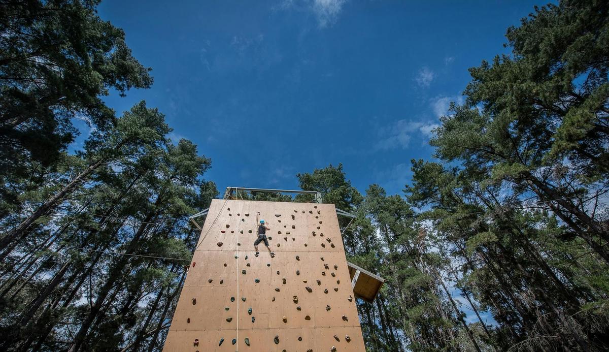 Rock Climb and Ropes at the Southern Adventure Hub