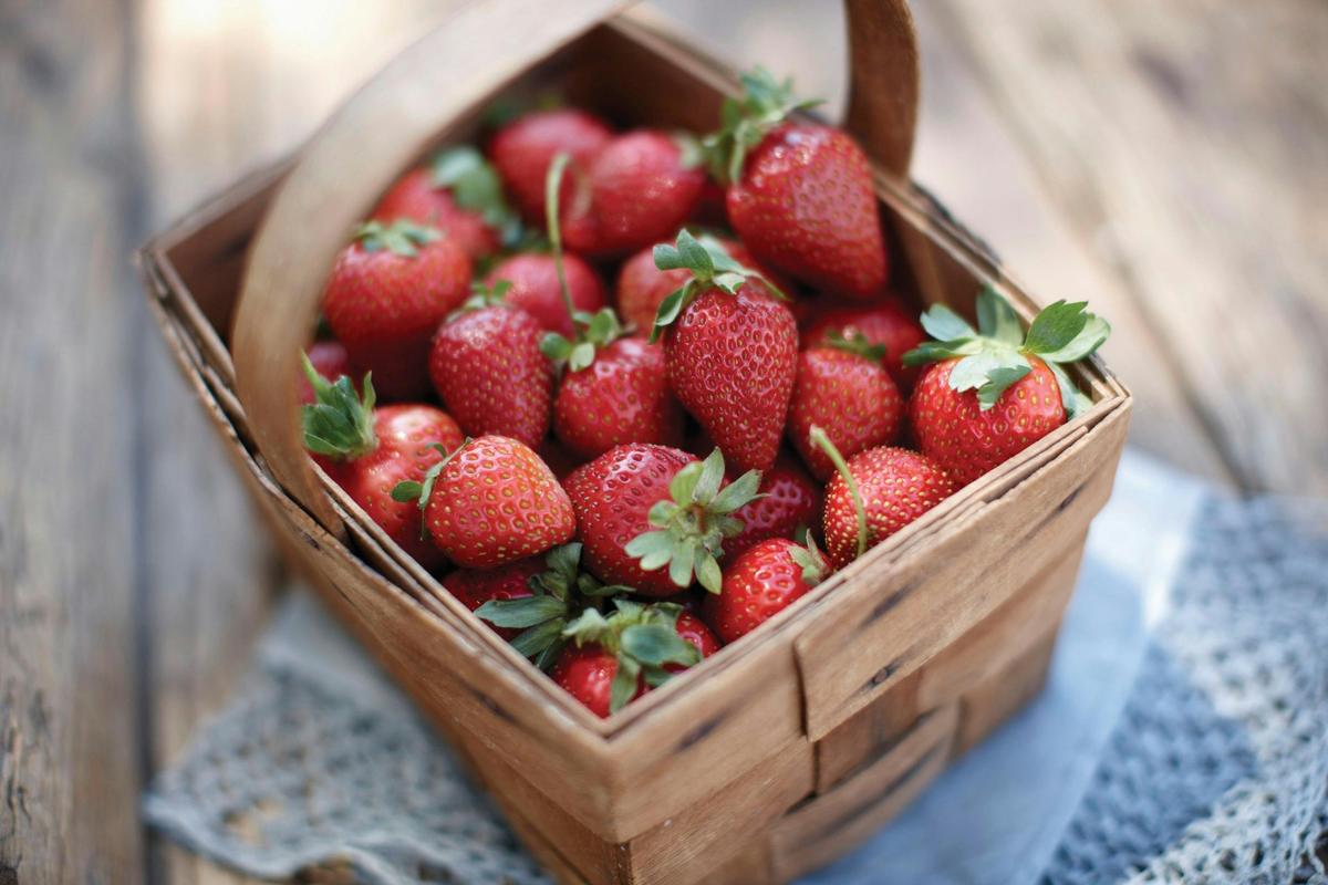There's nothing like the taste of sun kissed strawberries!