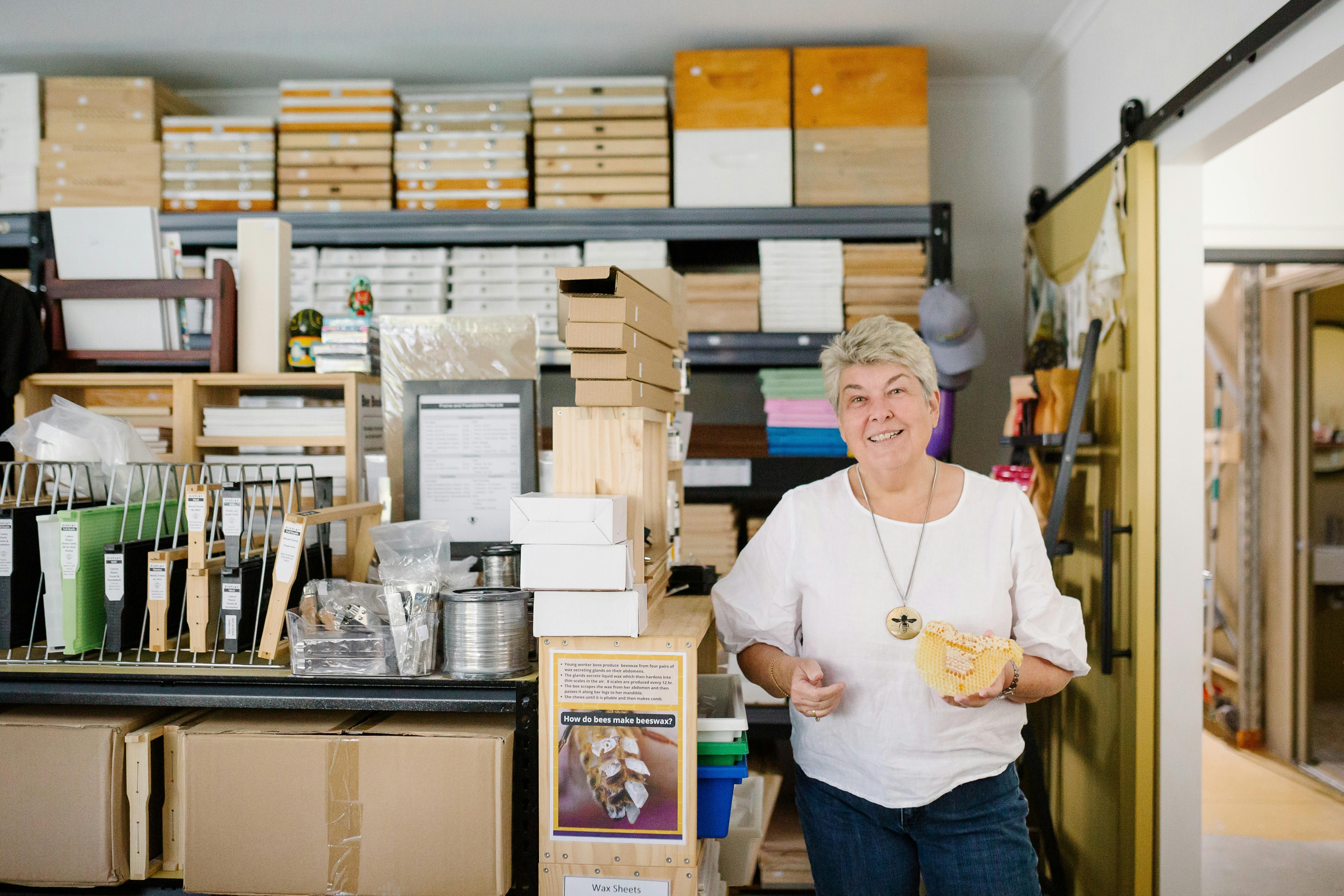Packed to the rafters with all things bees