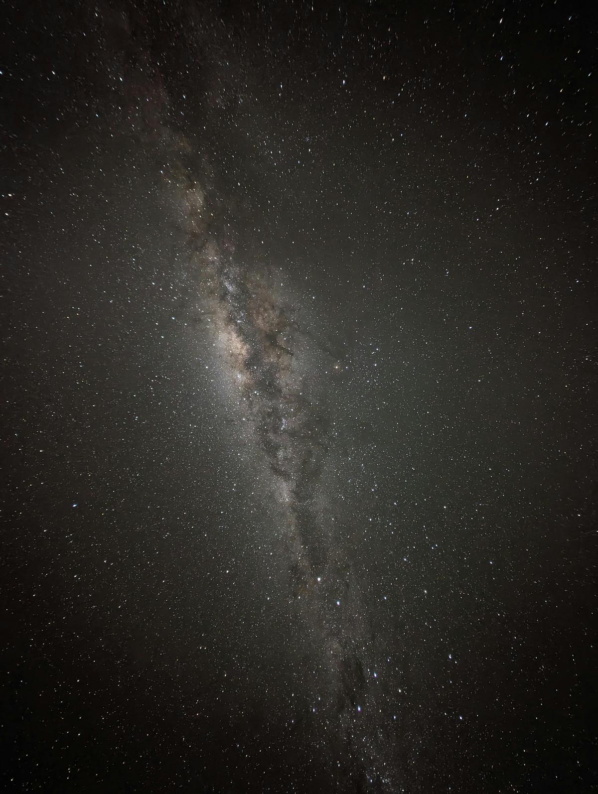 The Milky Way in a dark sky