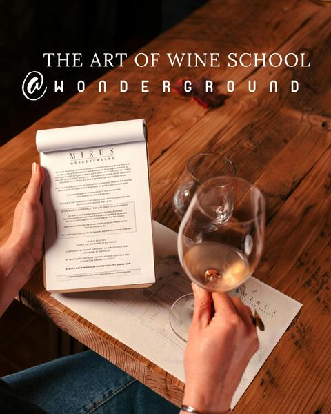 The Art of Wine School at Wonderground