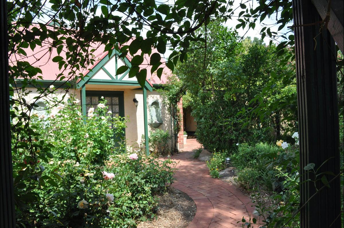 The Studio Front Path