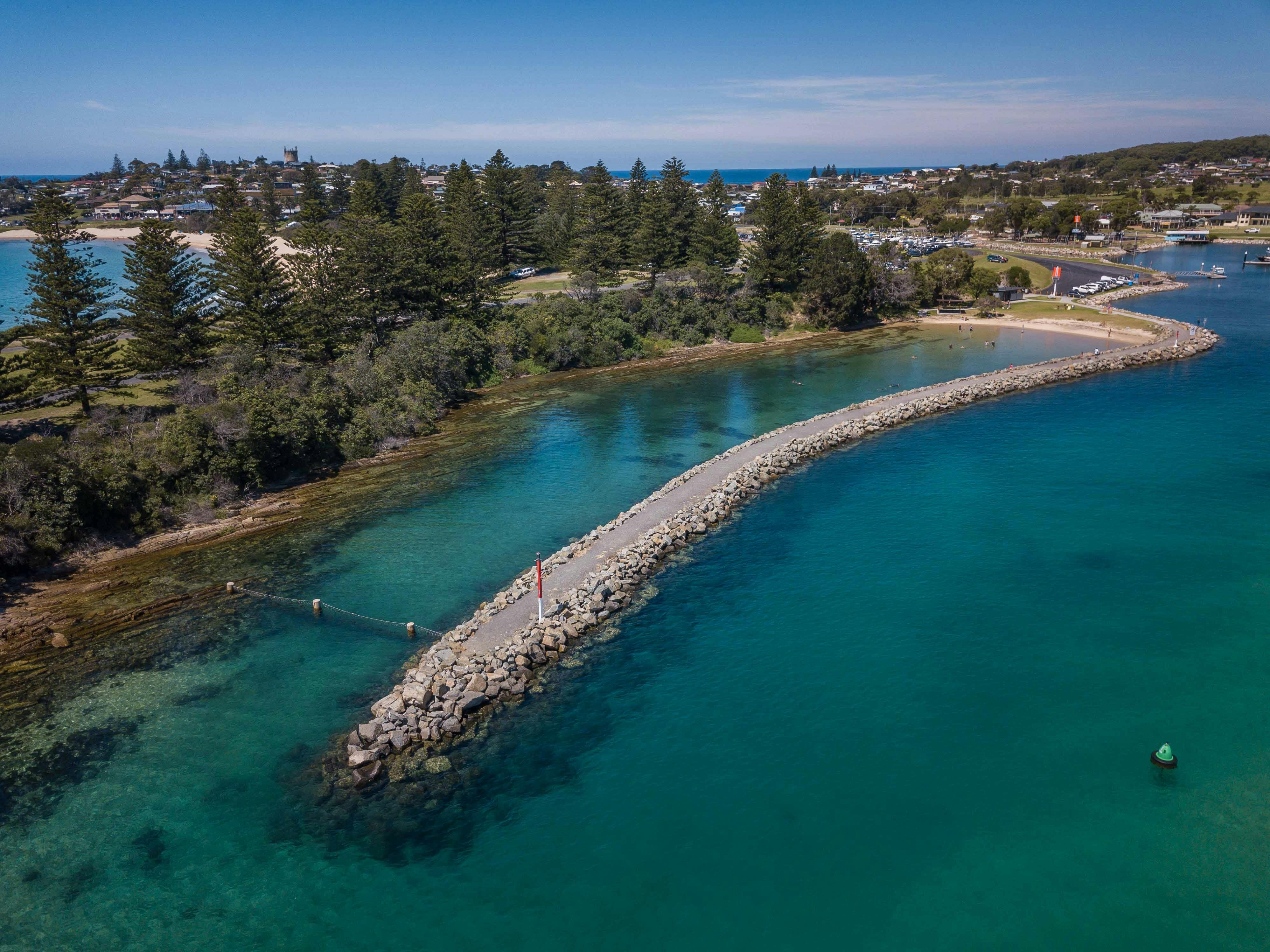 Bruce Steer Pool, Bermagui Harbou