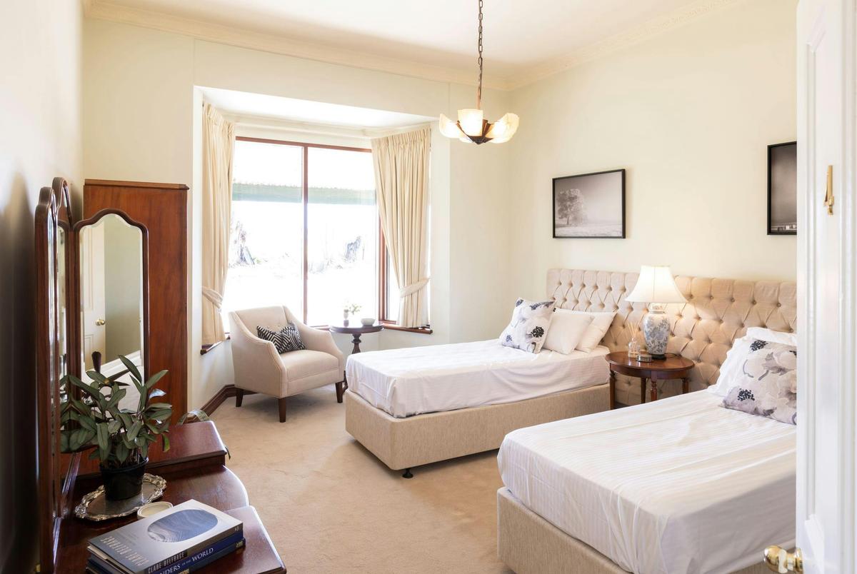 Twin beds available on request