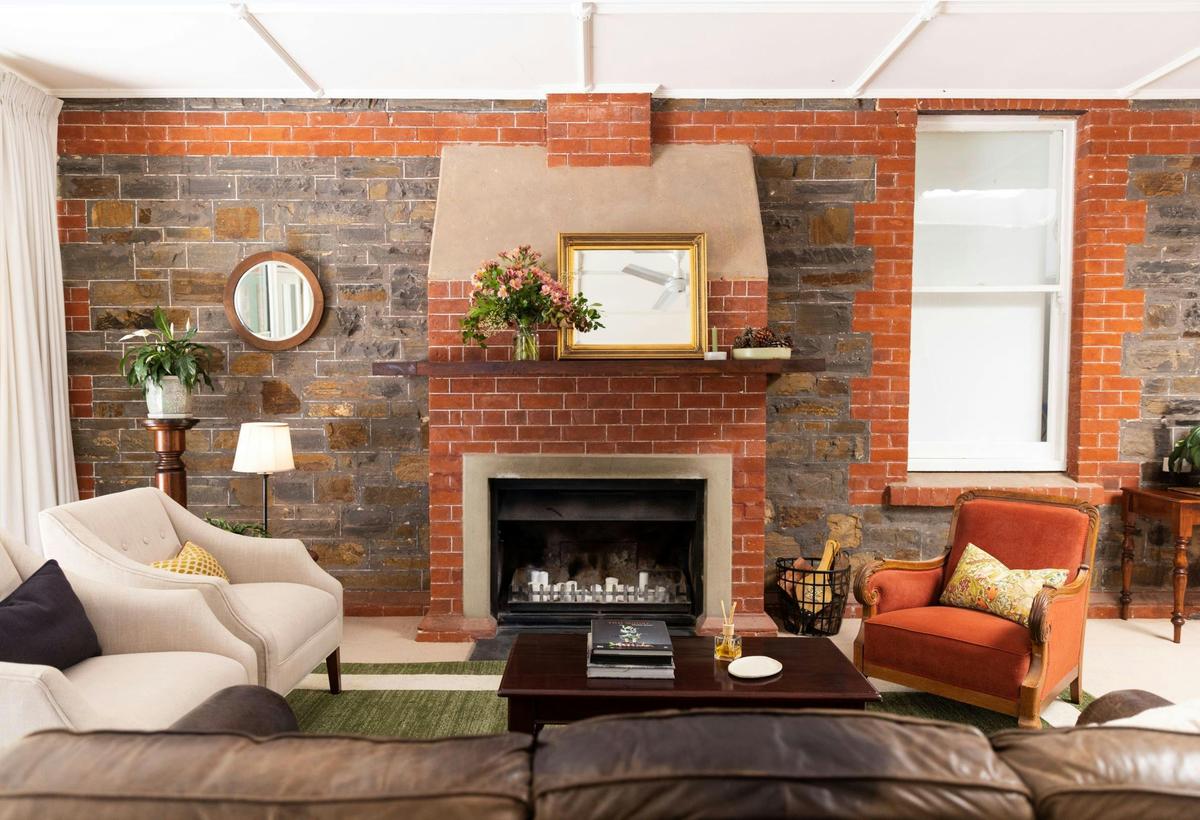 Comfortable lounge seating area in the Gallery