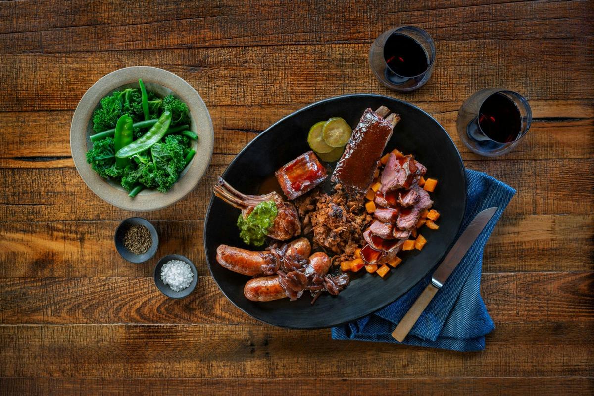 Rawnsley Lamb Platter for two at the Woolshed Restaurant
