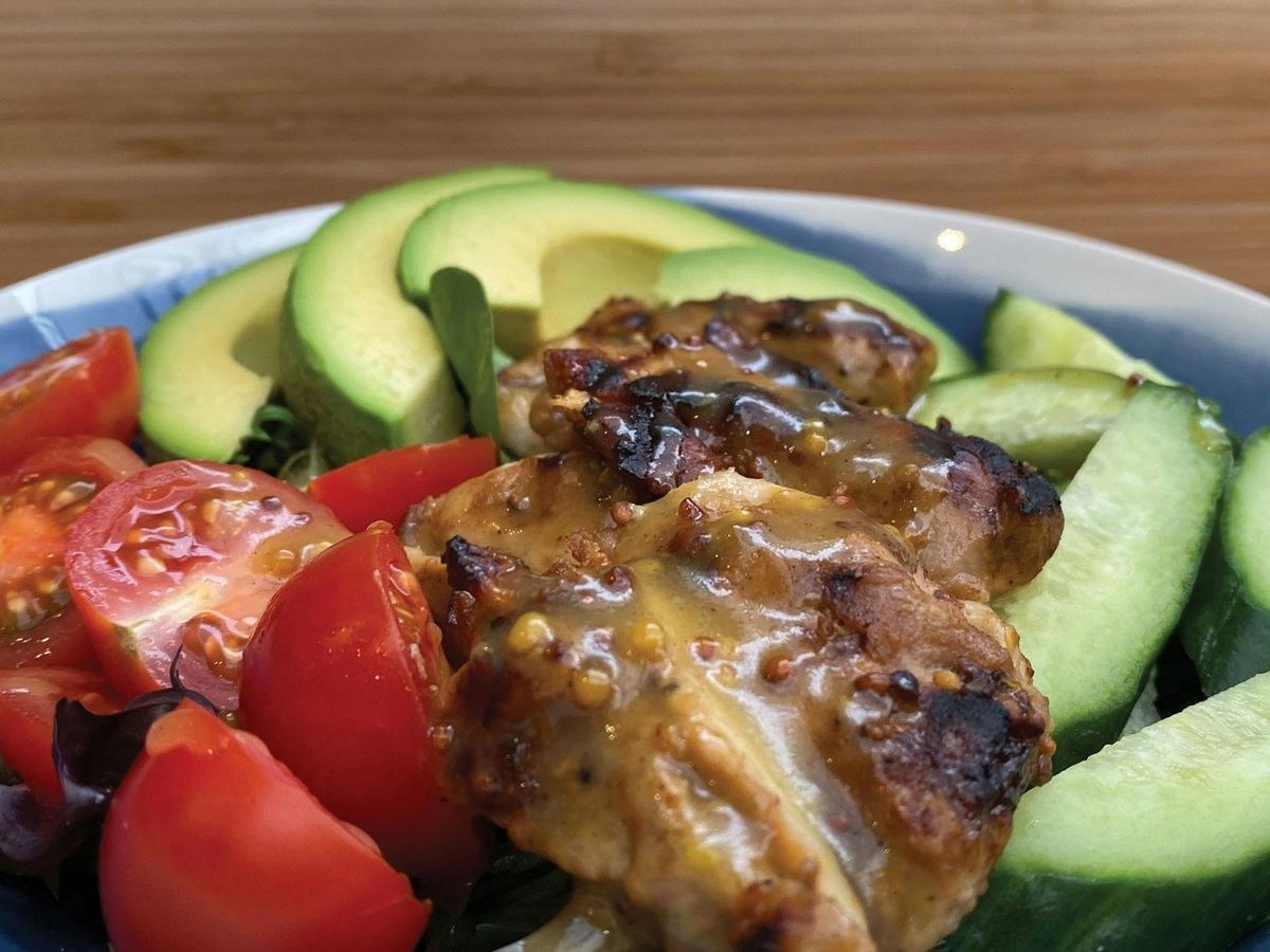 Grilled chicken salad