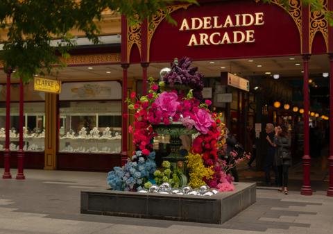 The Rundle Mall Fountain