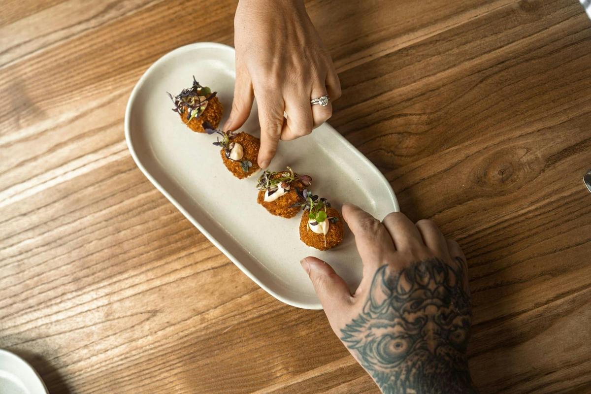 The Swanport offers small bites, perfect for sharing