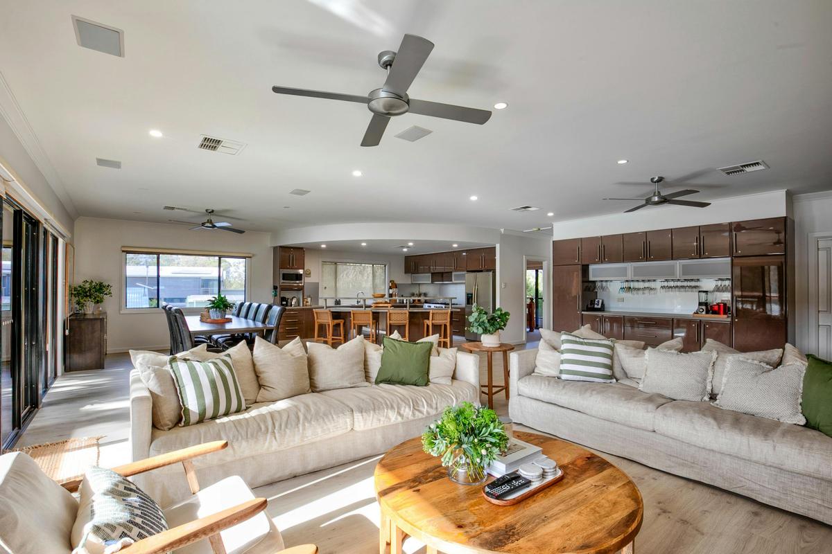 large kitchen area