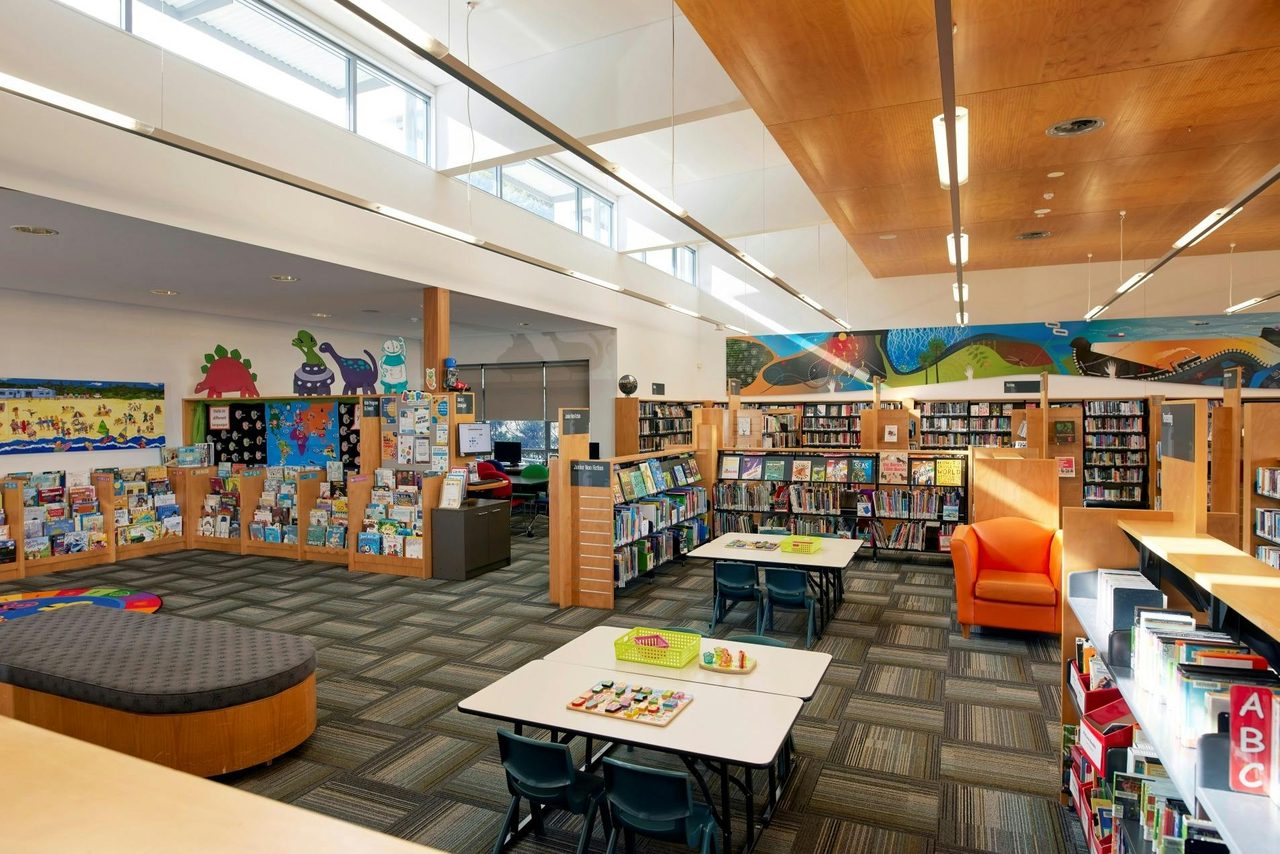 A spacious children's area to delight our younger visitors.