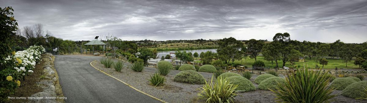 Overlooking the Wharf Precinct and Sturt Reserve from Wharf Hill