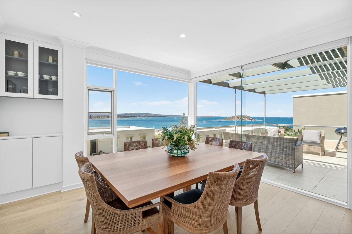 Dining room view