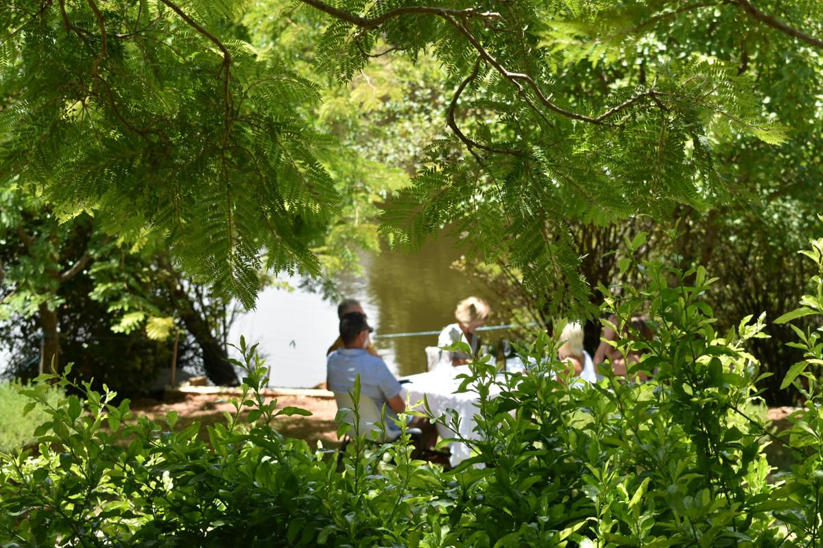 Sitting by the water at Ten Miles East