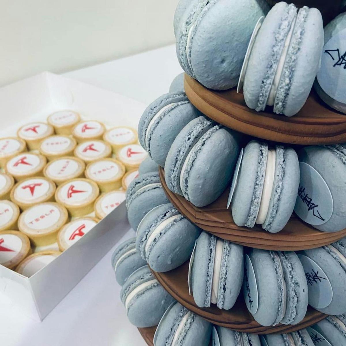 Branded Macarons for events