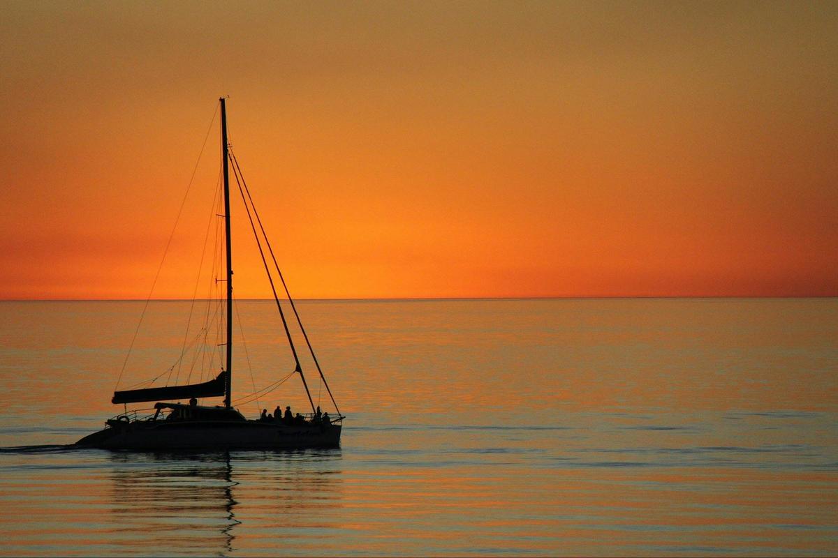 A Beautiful Sunset During our Twilight Cruise
