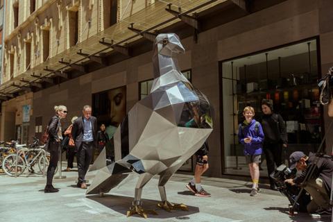 'Pigeon' Sculpture
