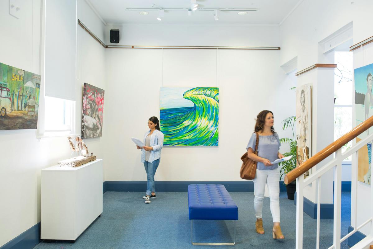 Port Noarlunga Art Centre featuring Surf Art Exhibition