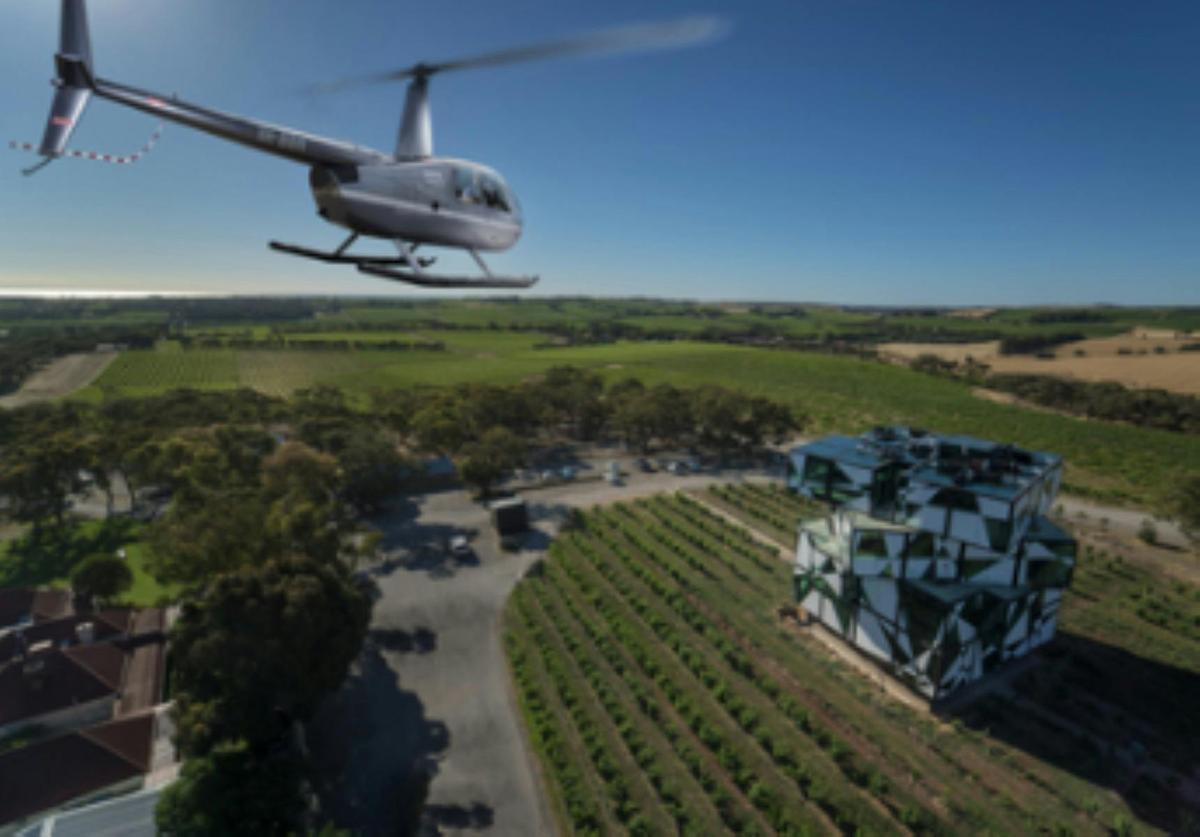 Helicopter tour, Blending Bench & d'Arry's Verandah Degustation