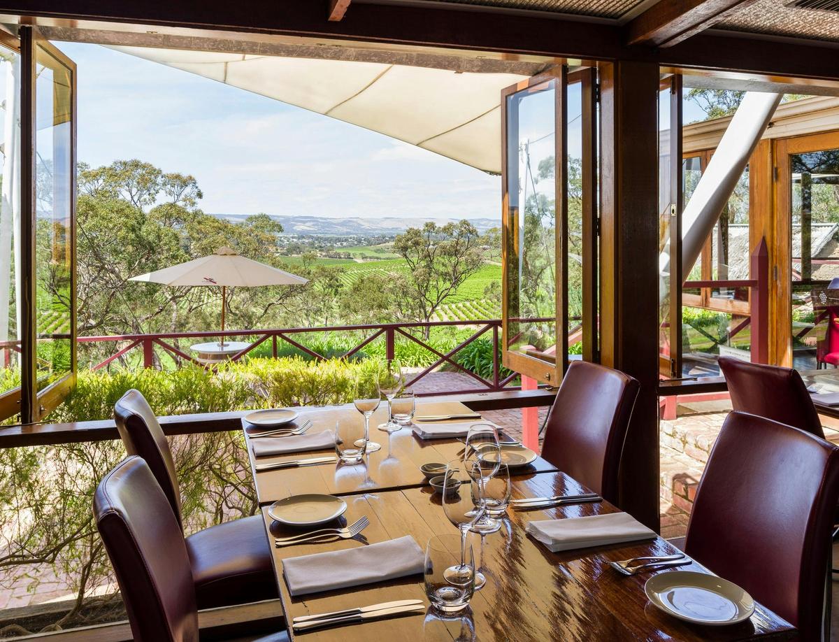 Helicopter Scenic Flight and d'Arry's Verandah Degustation with Wine Pairing