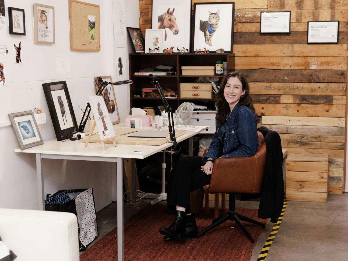 The Mill studio resident Eleanor Green
