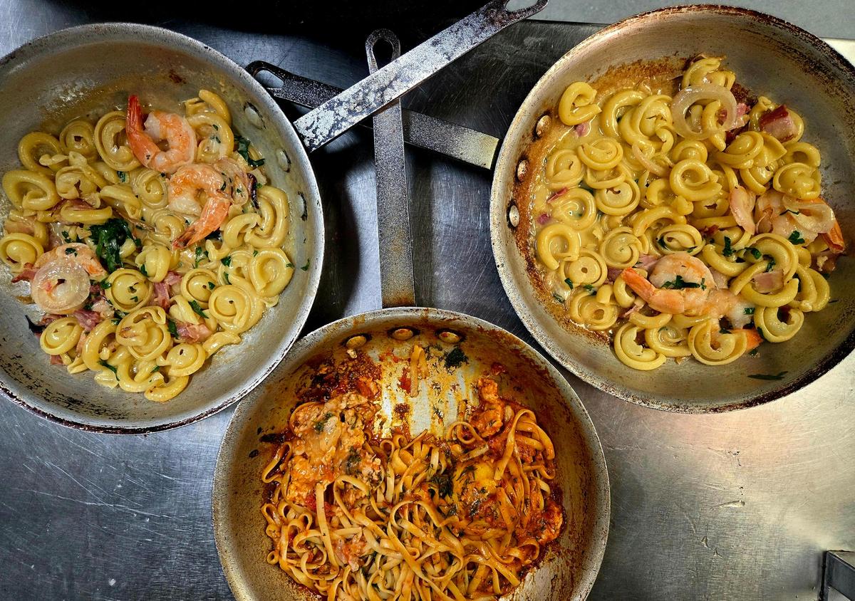 Fresh great pasta