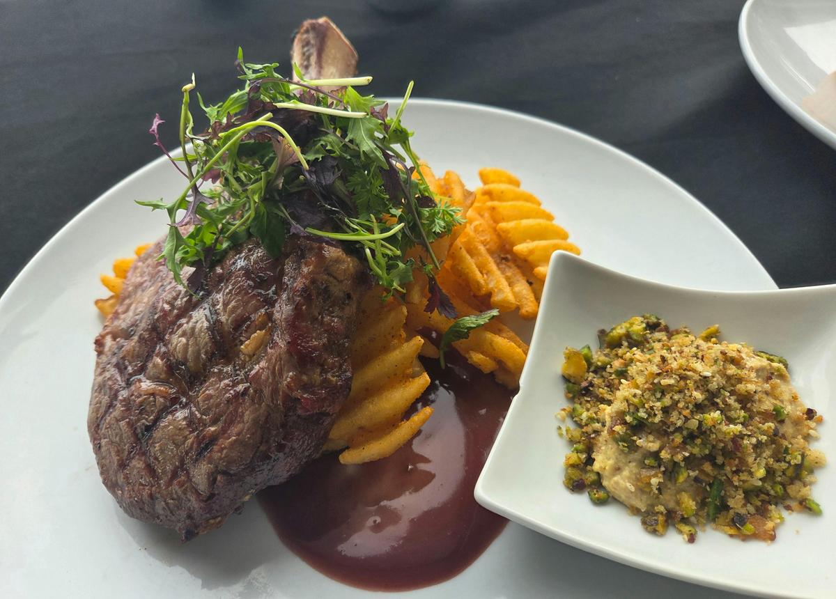 Black Angus rib eye