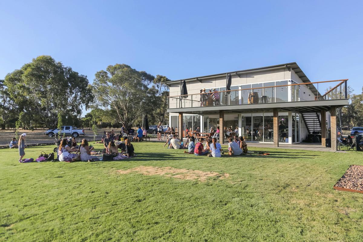 Cellar door out door