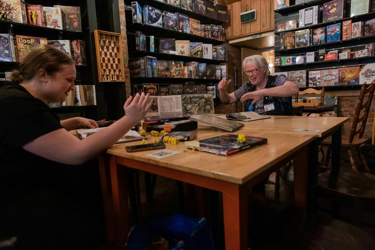 Playing Dungeon & Dragons at The Lost Dice